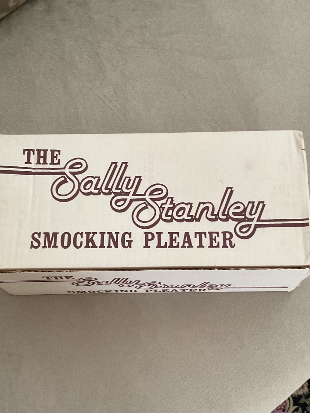 Genuine Sally Stanley Smocking Pleater - Original Box